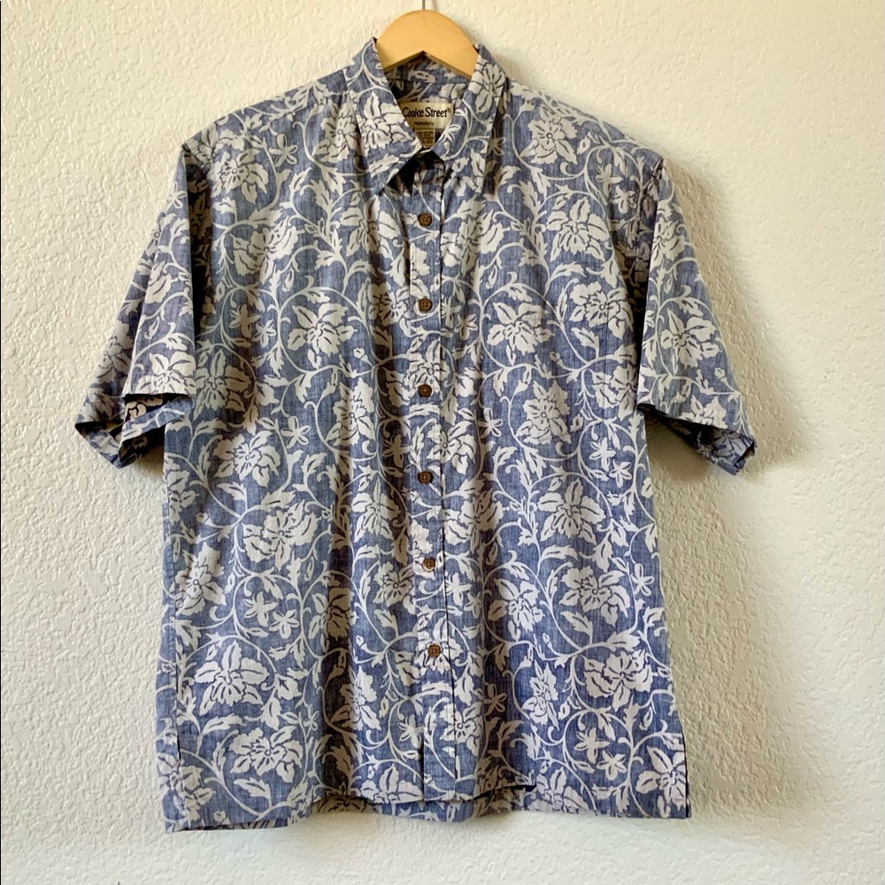 Cooke Street Honolulu Hawaiian Print Button Down